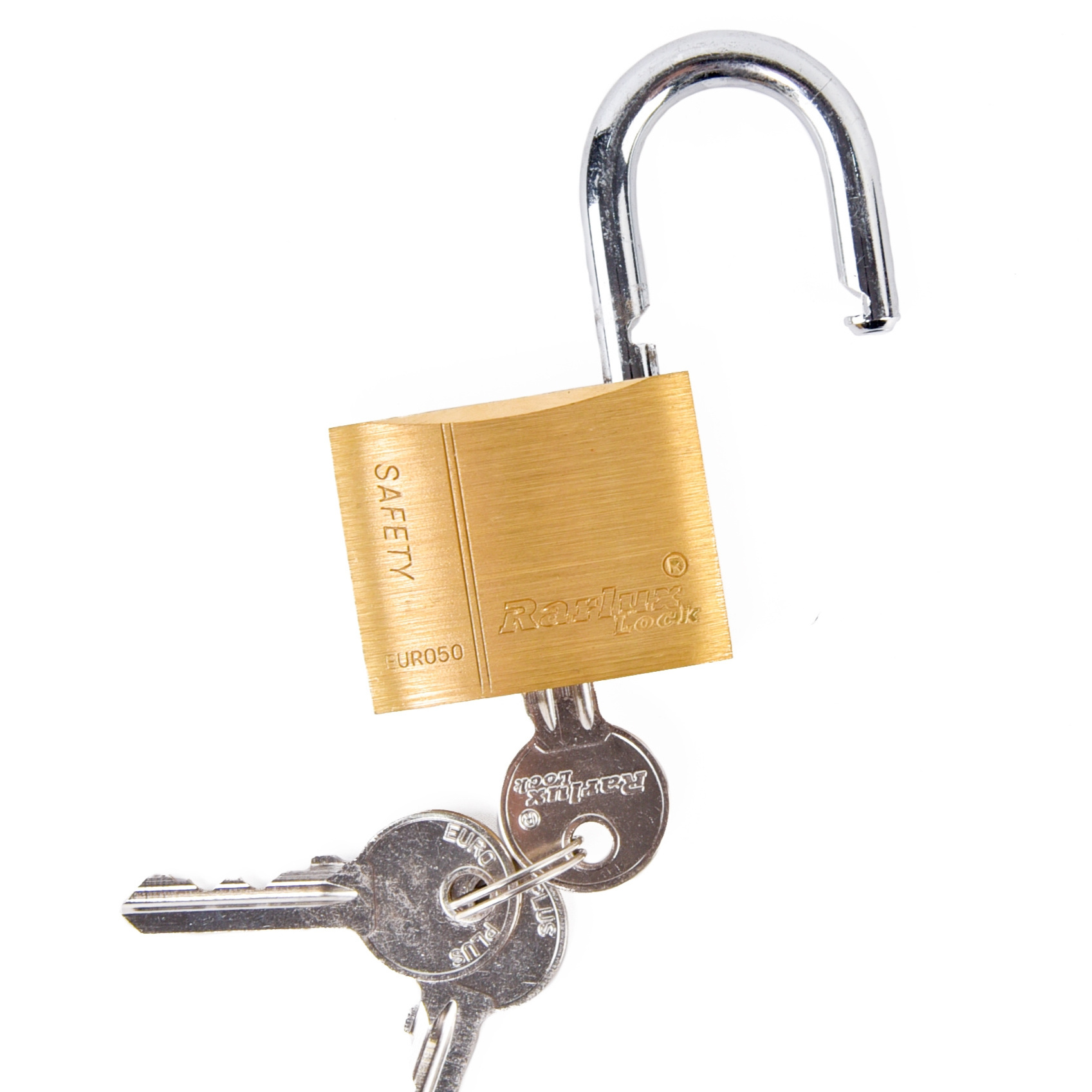 Rarlux European Best sale anti-rust solid Padlocks anti-theft Safety Brass Padlock