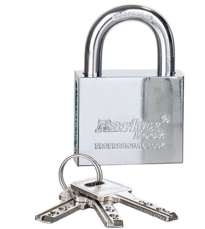 Rarlux 25-70mm High security anti-rust iron body with chrome plated Square Iron Padlock