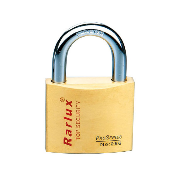 Rarlux High Security manufacturer solid padlock keyed alike Brass Brush Padlock