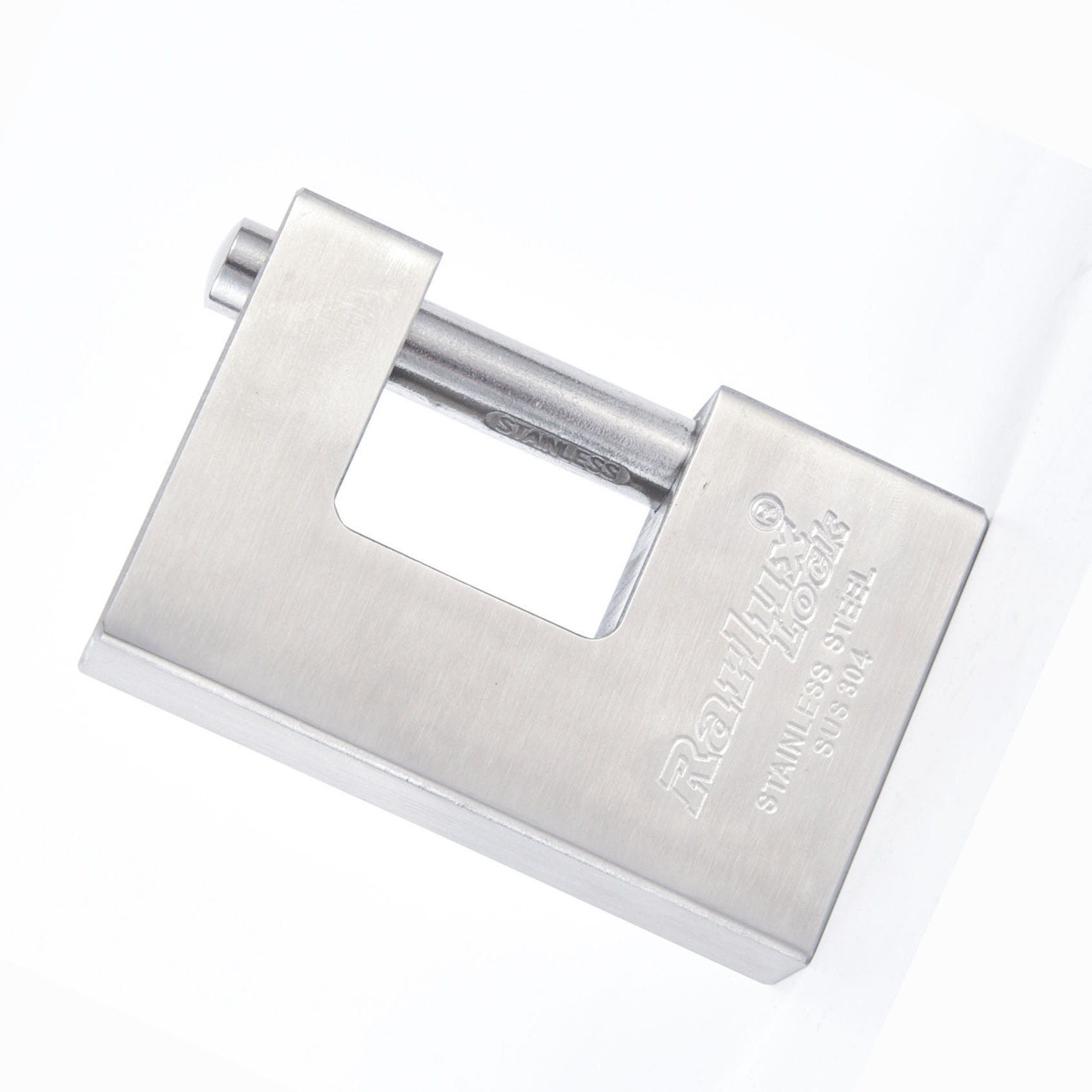 Rarlux Top Security European heavy duty Stainless Steel padlock Top Security Rectangular Padlock