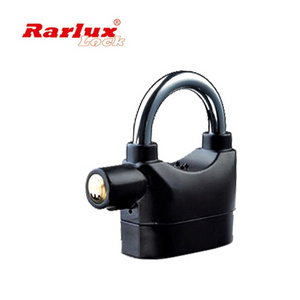 high quality aluminum siren alarm padlock 110db with door