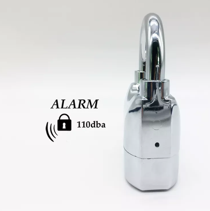 Rarlux  110db alarm lock hiigh security waterproof and reliable siren alarm padlock