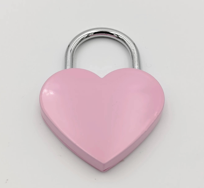 Rarlux Top Quality Colorful Heart Shape Padlock Love Locks For Wholesale and Valentines Day Gifts Padlock Factory