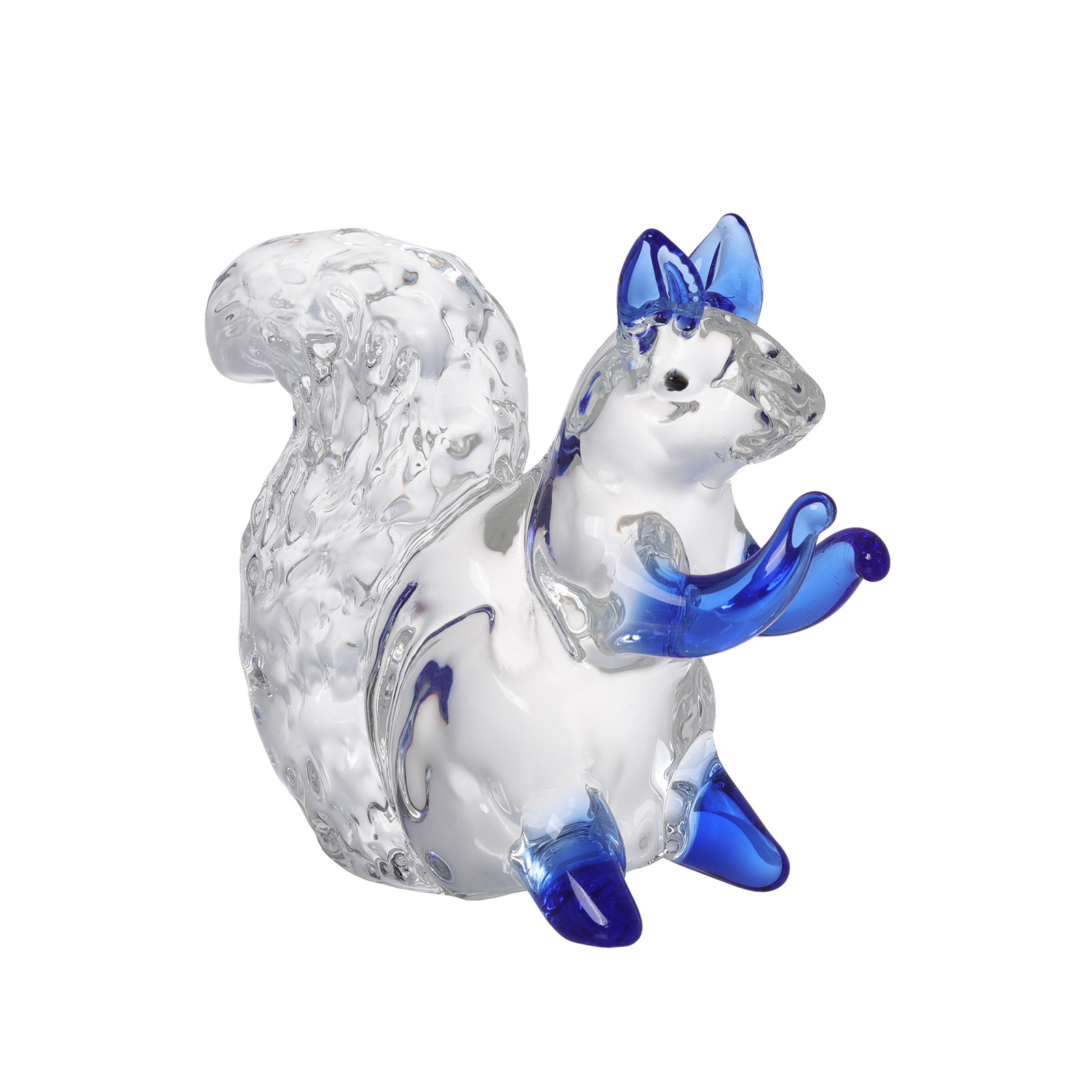 Crystal Animals Squirrel Collectible Figurine Paperweight Table Centerpiece Ornament