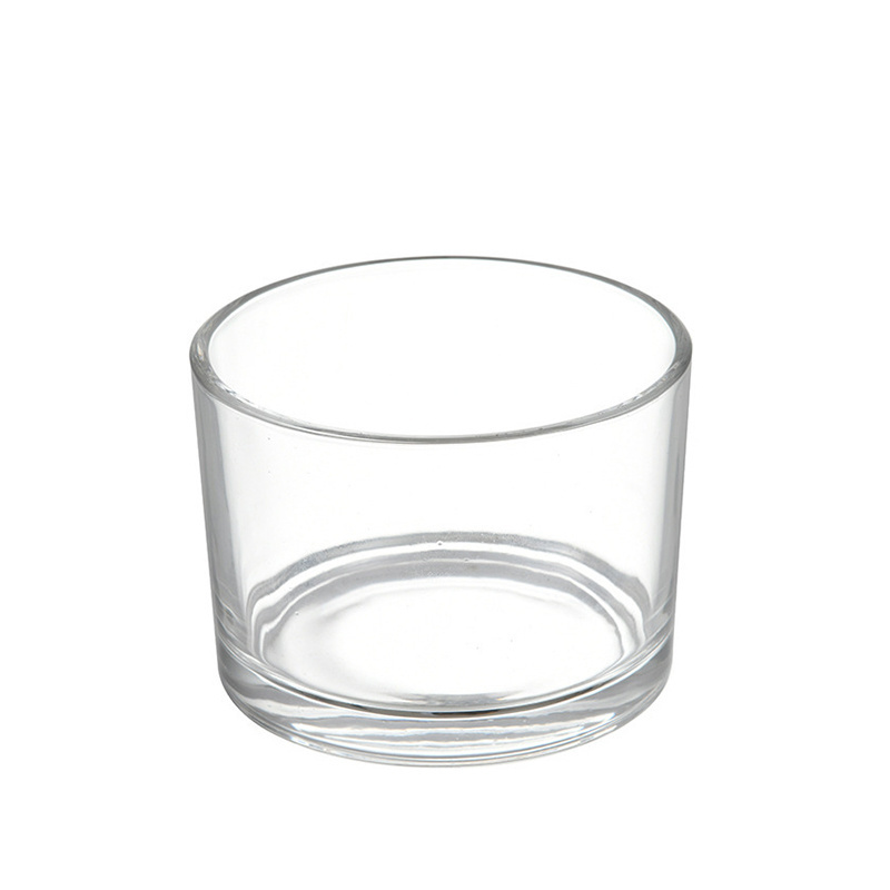 Wholesale cheap clear empty glass crystal jar candles for home decoration