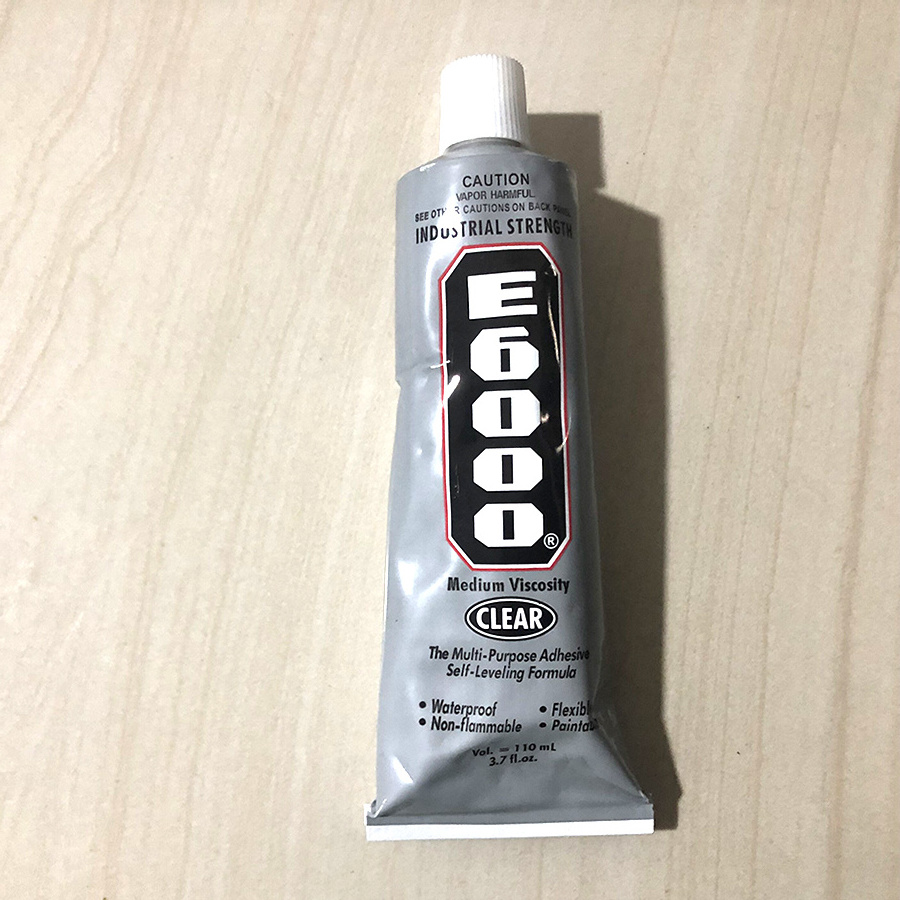 Wholesale Nail Use E6000 clear Glue 29.7ml 110ml wholesale Multi purpose E-6000 Adhesive