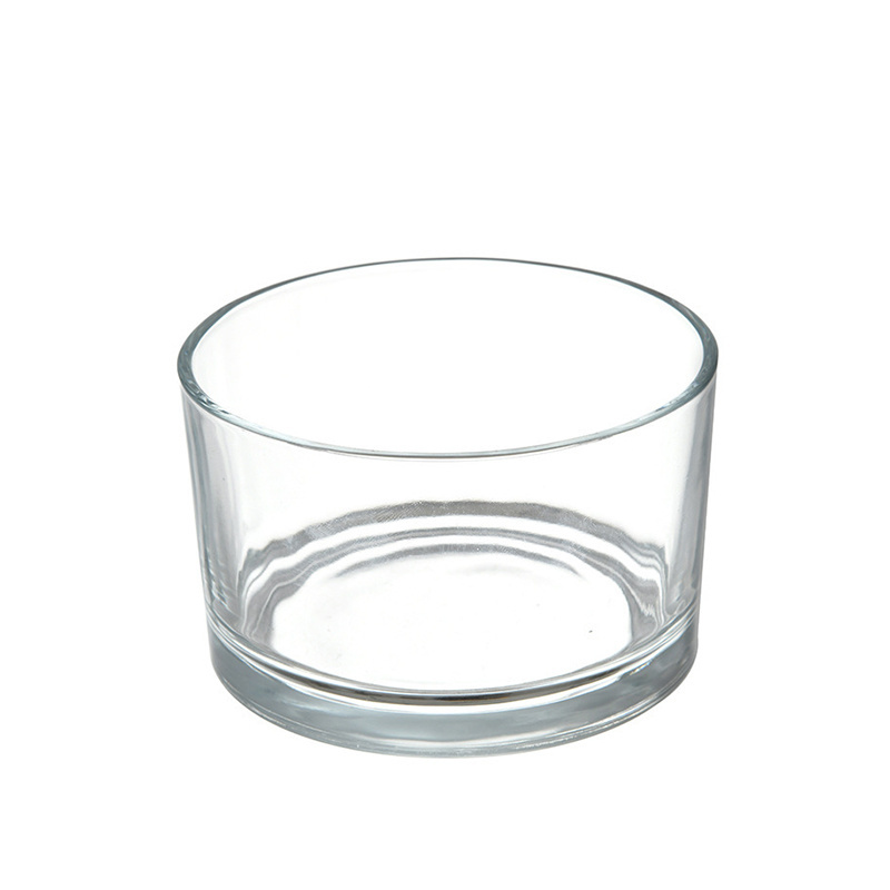 Wholesale cheap clear empty glass crystal jar candles for home decoration