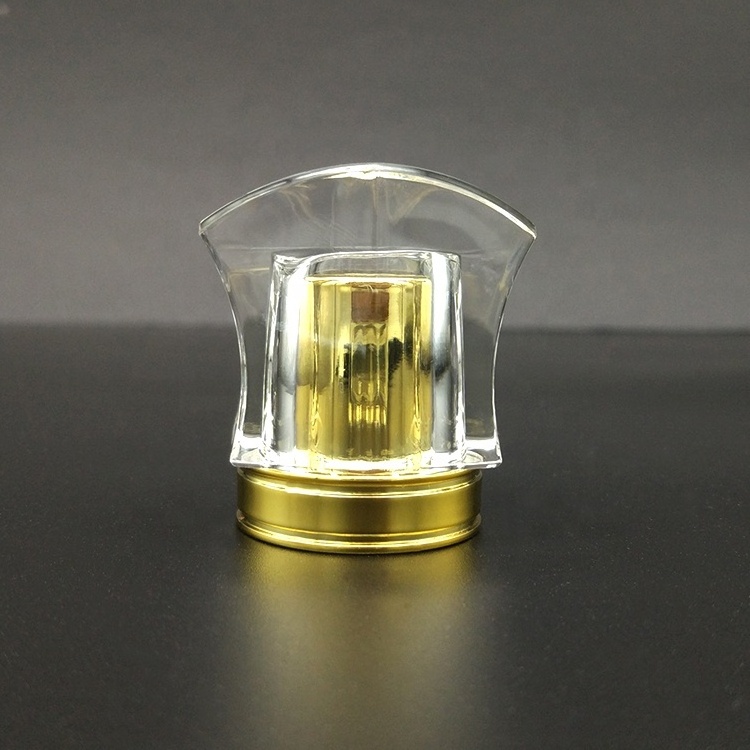 Perfume bottle cap Aluminum perfume collar cap Plastic acrylic perfume cap