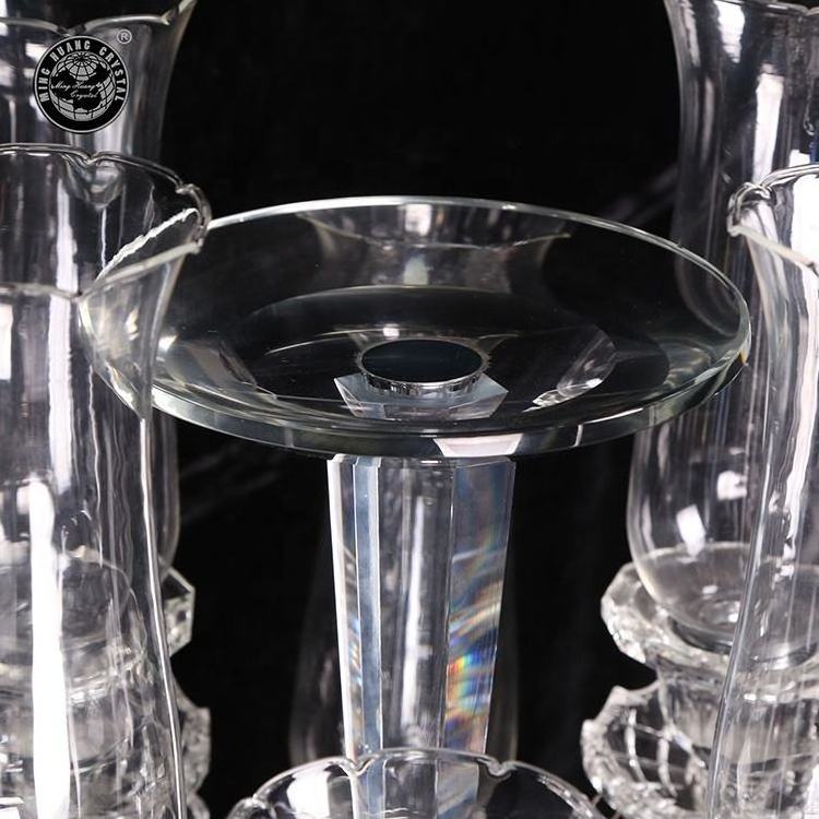 Hurricane Crystal Candelabra Centerpieces Wedding Crystal Candle Holder With Hurricane Lamp And Curve Flower Bowl