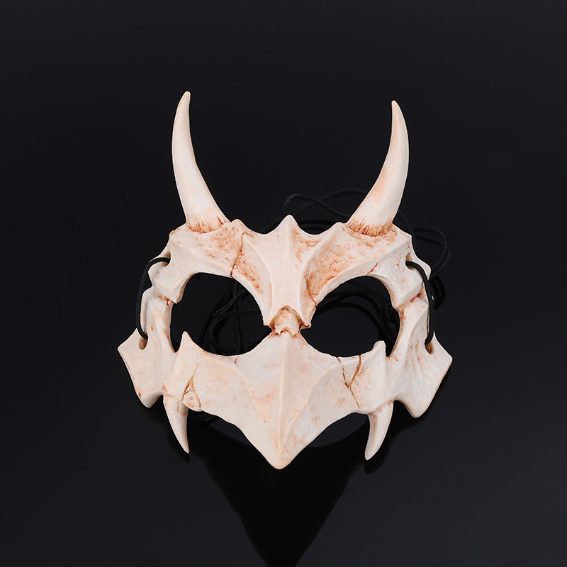 Japanese writer Kurado Dragon God mask two-dimensional cos resin mask Halloween performance props