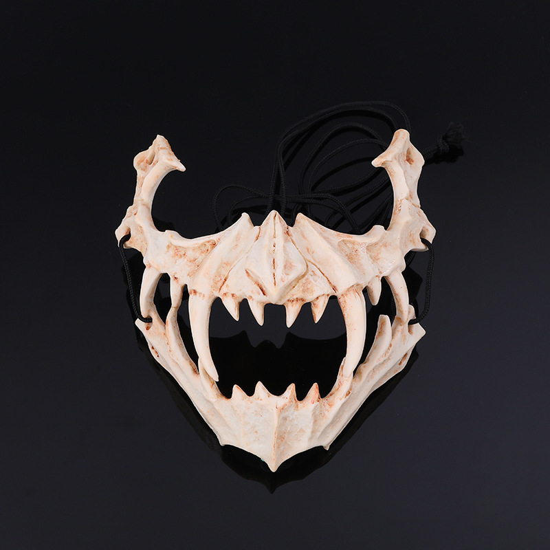 Japanese writer Kurado Dragon God mask two-dimensional cos resin mask Halloween performance props