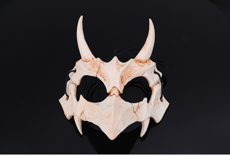 Japanese writer Kurado Dragon God mask two-dimensional cos resin mask Halloween performance props