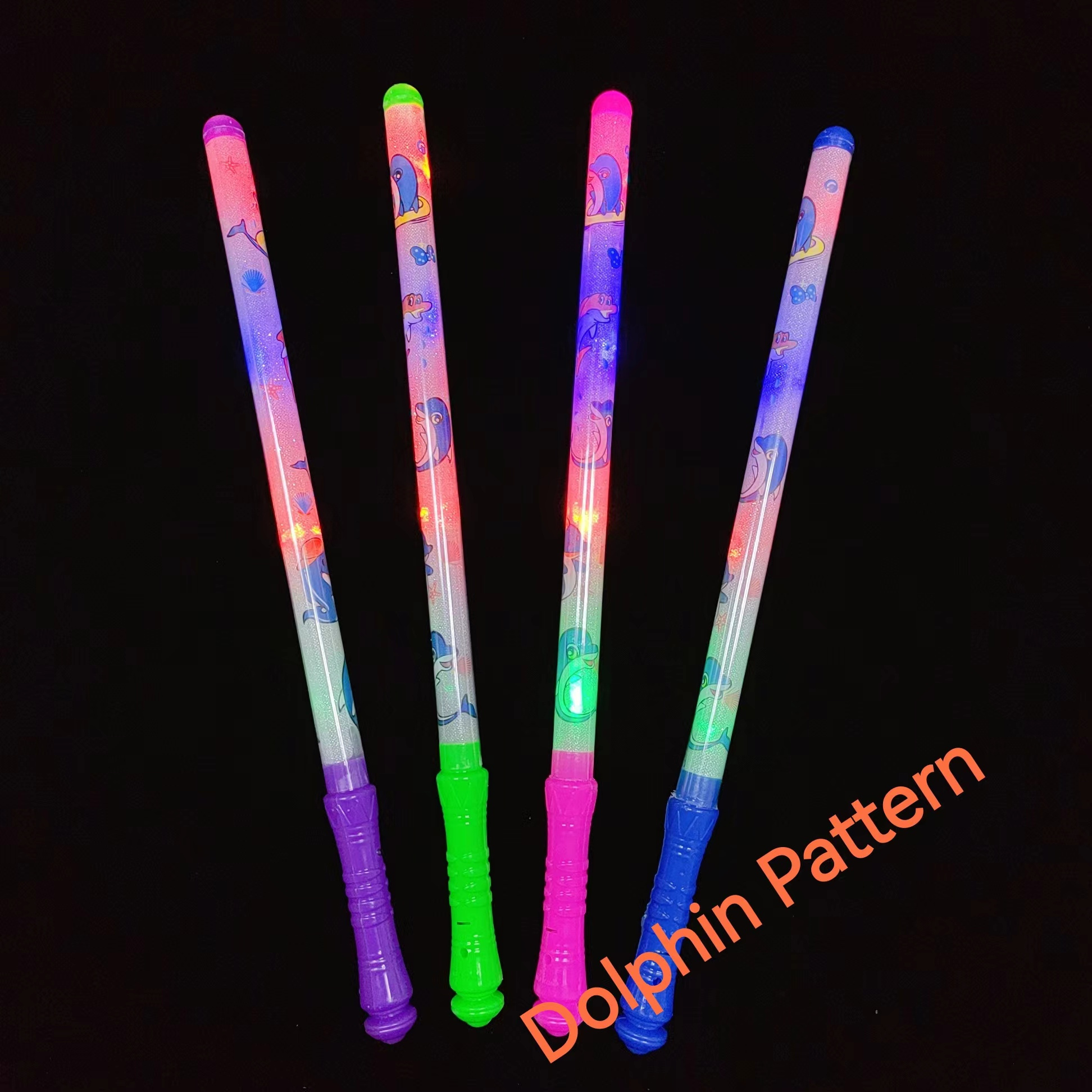 Factory direct sale LED flashing glow sticks multi color light stick for party wedding and concert