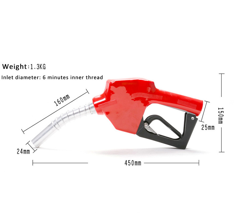 Automatic Jump gun gas stations Fuel Injector portable 11A fuel dispenser nozzle