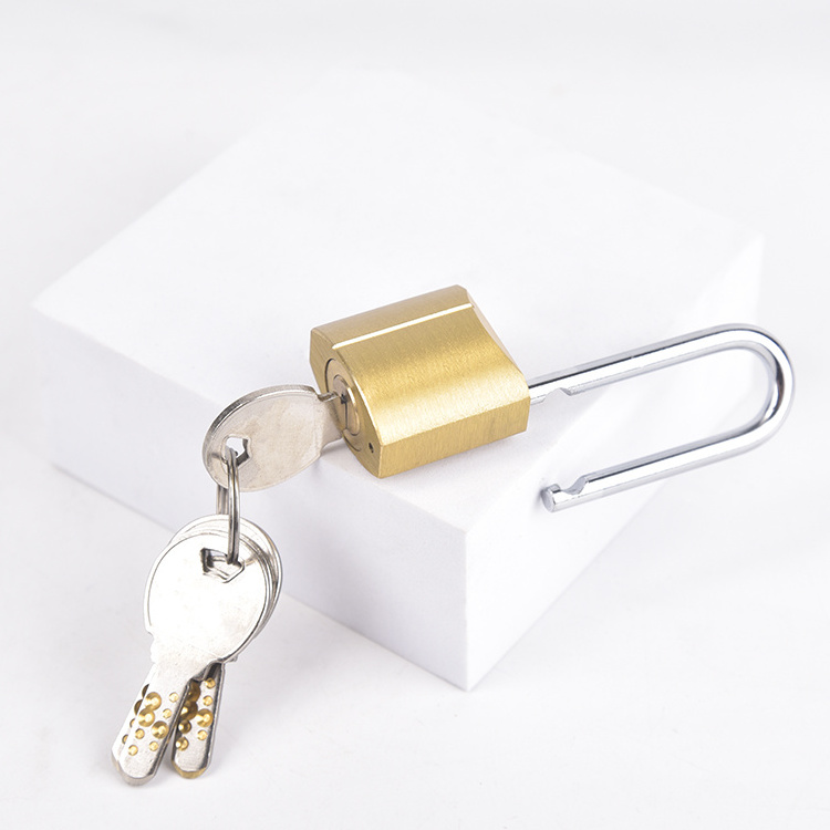 30 40 50 60 MM On Sale Wide Application Fechadura De Latao Fine Workmanship Long Beam High Quality Copper Waterproof Padlock