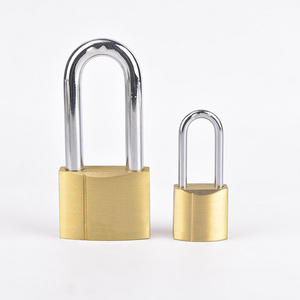 30 40 50 60 MM On Sale Wide Application Fechadura De Latao Fine Workmanship Long Beam High Quality Copper Waterproof Padlock