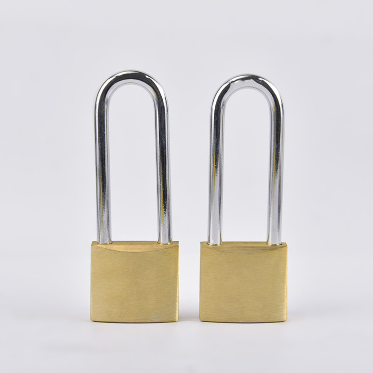 20-75MM New Arrival Multiple Colour High Quality Fechadura De Latao Wholesale Long Beam Copper Cheap Padlocks