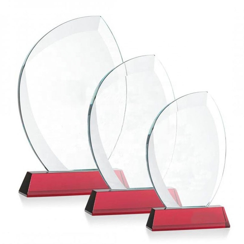 Cheap Wholesale Blank Crystal Plaque For Anniversary Souvenirs Gifts Glass Trophy Awards