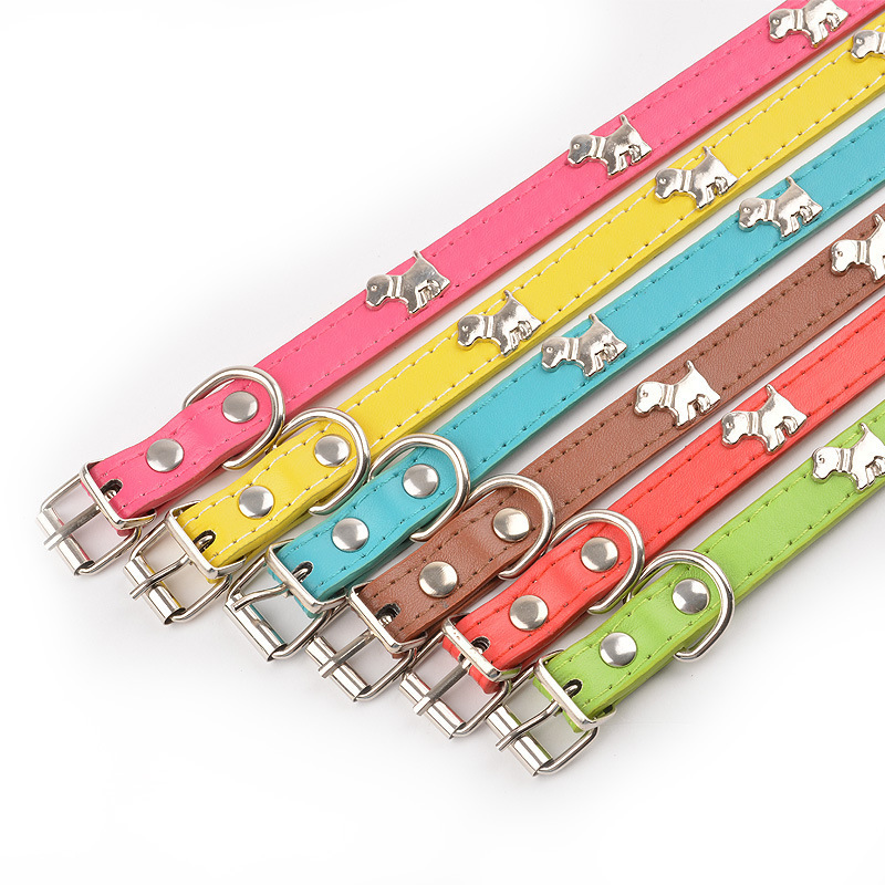 Pet Supplies Dog Collar Alloy Buckle Chain Cat Necklace Size Adjustable for Small and Medium-sized Dog Collars  Supplies