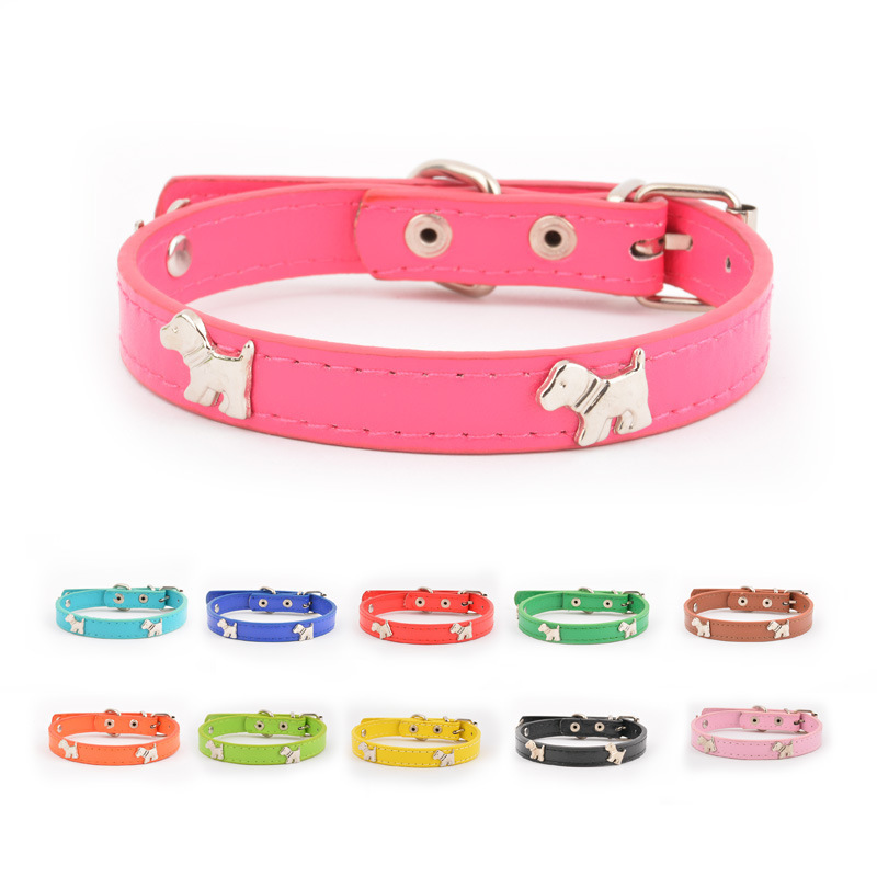 Pet Supplies Dog Collar Alloy Buckle Chain Cat Necklace Size Adjustable for Small and Medium-sized Dog Collars  Supplies