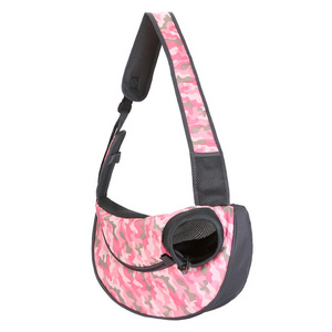 Outdoor Breathable Dog Sling Bag Carrier Puppy Kitten Pet Carrier One-shoulder Carry-on Travel Bag