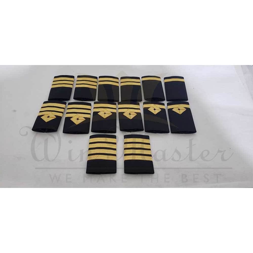 Custom Made Ceremonial uniform shoulder board Ceremonial Epaulette | High Quality Shoulder Board