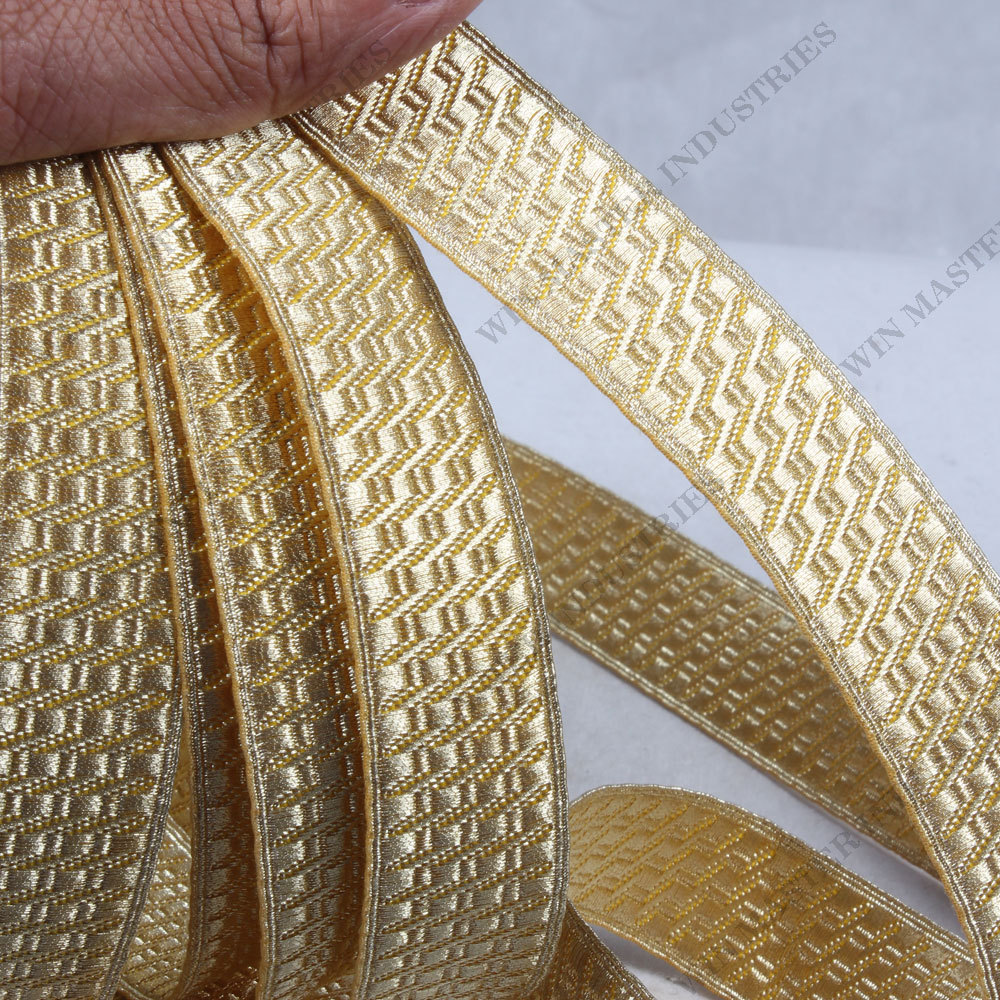 OEM High Quality Braid Gold Metallic Wire Braid 32/35/42/45mm/Wire Ceremonial Lace/Gold Lace Bullion Wire