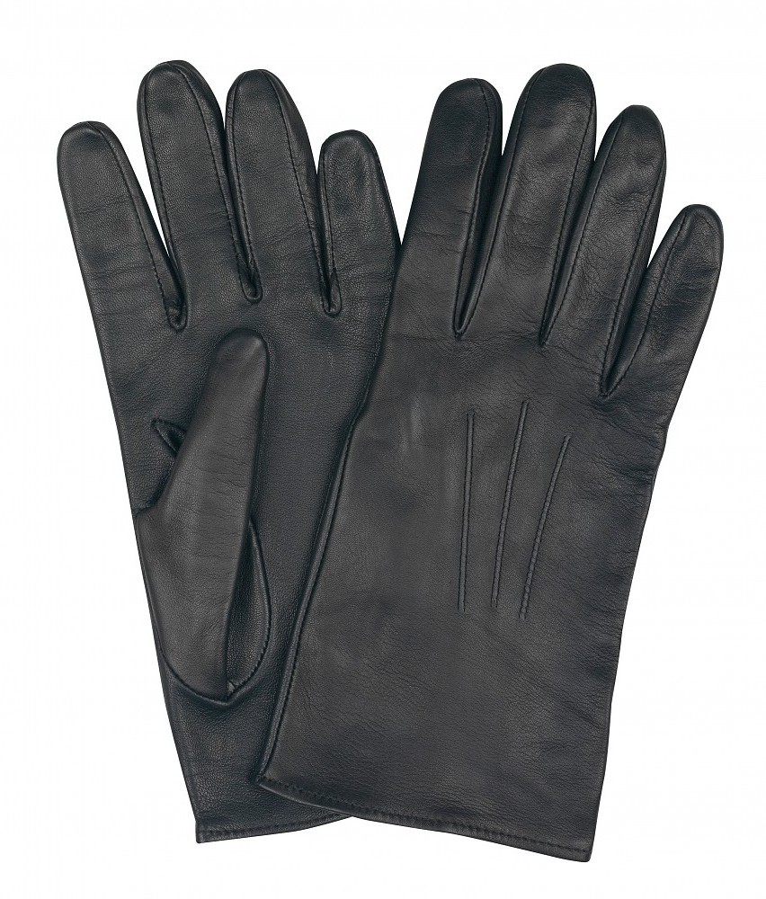 Men's Touchscreen Texting Winter PU Leather Dress Driving Gloves (Cashmere/Wool/Fleece Lining)