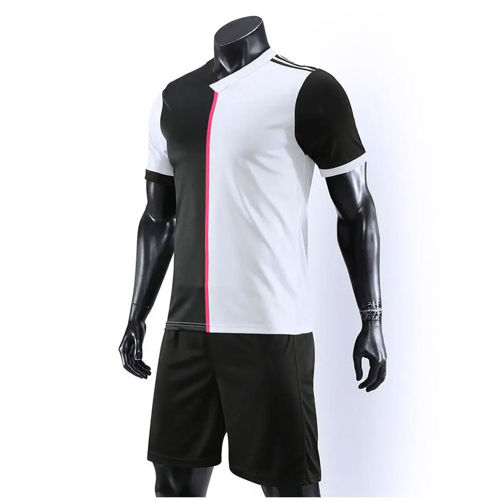 Wholesale Soccer uniform Sports Costumes for Men Adult Football Kits Cool Print Suits Training Clothing Sets Soccer uniform