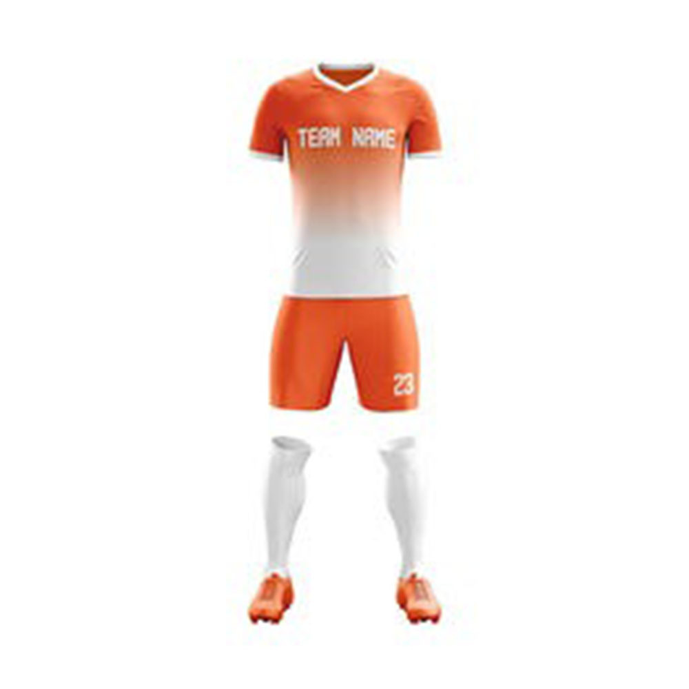 100% Polyester Custom Team Wear with LOGO Soccer Uniforms supplier in Pakistan