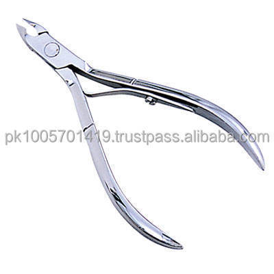 Factory Price Stainless Steel Cuticle Nippers Single Spring Nail Plier Cuticle Trimmer