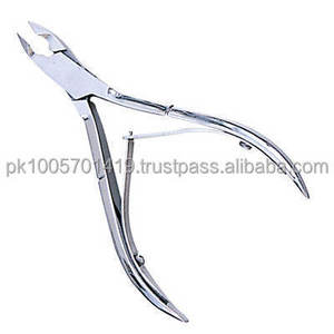 Factory Price Stainless Steel Cuticle Nippers Single Spring Nail Plier Cuticle Trimmer