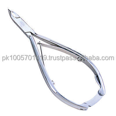 Factory Price Stainless Steel Cuticle Nippers Single Spring Nail Plier Cuticle Trimmer