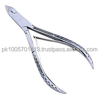 Factory Price Stainless Steel Cuticle Nippers Single Spring Nail Plier Cuticle Trimmer