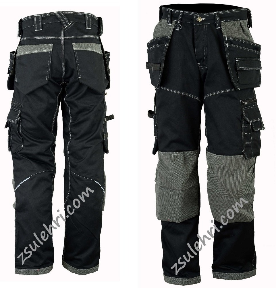 Denim Cargo Pants Men /Trousers, heavy fabric, Cotton Denim Work Pants