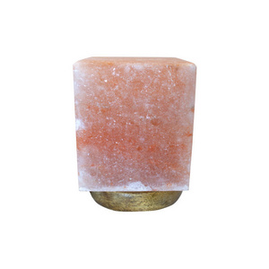 Himalayan Square Shaped USB Salt Lamps Himalayan USB Salt Lamp Cube Shape Multicolored LED Bulb 7-9 kg lamp With Custom Pecking