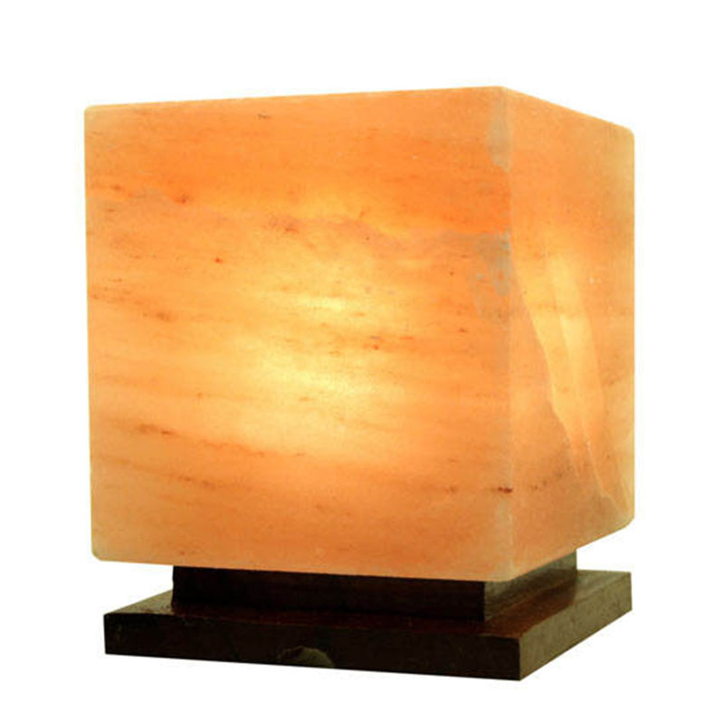 Himalayan Square Shaped USB Salt Lamps Himalayan USB Salt Lamp Cube Shape Multicolored LED Bulb 7-9 kg lamp With Custom Pecking