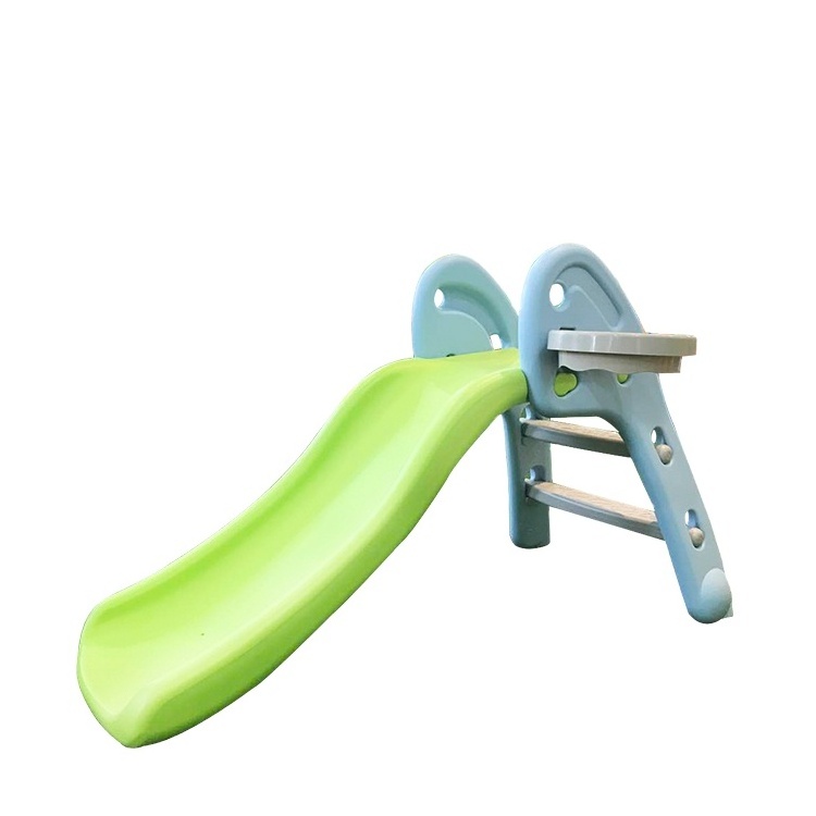 Children indoor playground baby durable slides toys kids cheap colorful plastic swing slides in multiple colors OEM Customized