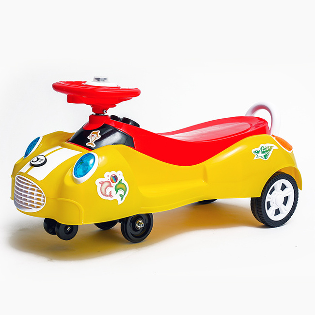 Children ride on car Toys for Kids / Dolphin Children's Music Slide Car, Swing Ride On Swing OEM customization