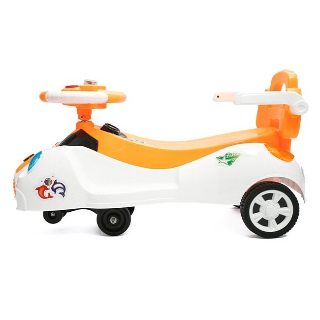 Wholesale dolphin car children pedal balance car 1-8 year old baby twist toy car cute boys girls kids custom sedvice