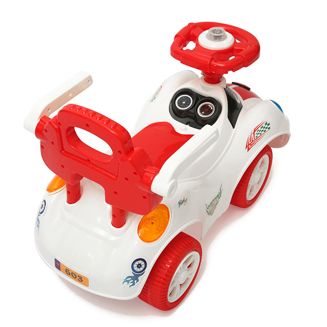 Hot sale new baby walking toy cars for babies cheap price kids swing car for sale/baby push on car ride OEM