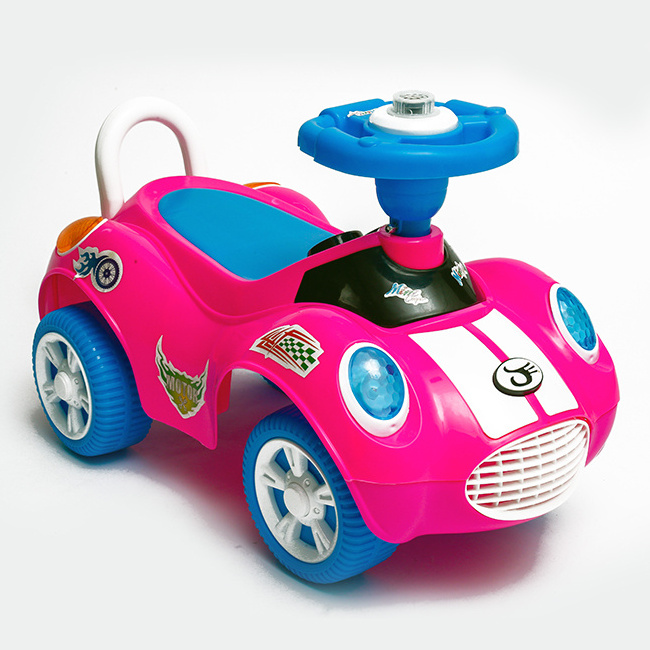 Mini lighting sport kid ride bumper car For Children New 2023 Kids toy truck cars for kids pink battery powered ride car