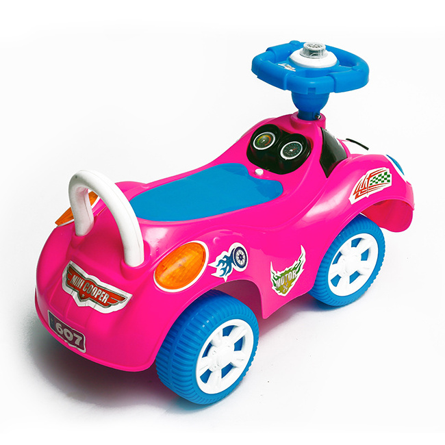 Mini lighting sport kid ride bumper car For Children New 2023 Kids toy truck cars for kids pink battery powered ride car