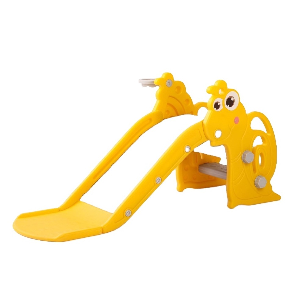 Factory Sale plastic swing slide for toddler with safety bands Indoor Playground slides for children cheap price Plastic Swing