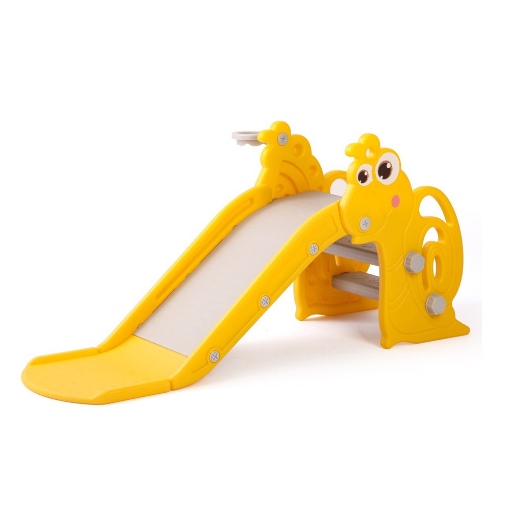 Factory Sale plastic swing slide for toddler with safety bands Indoor Playground slides for children cheap price Plastic Swing