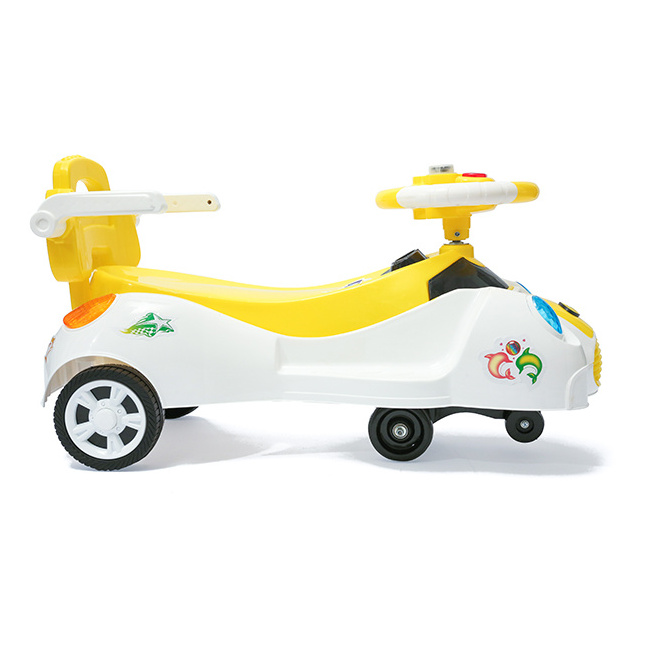 New Model Dolphin  Ride Car For Kids Ride On Toy PP plastic material Dolphin Swing Car With Light Wholesale with customization