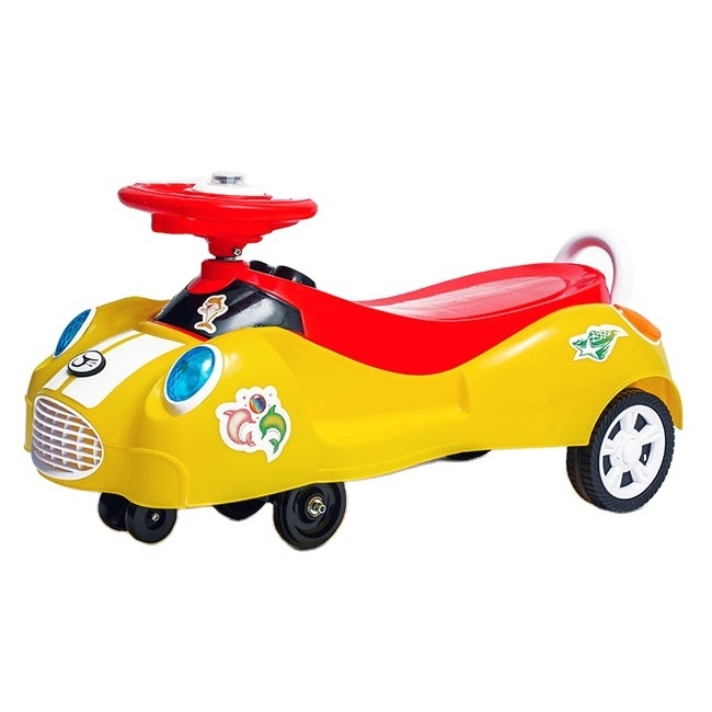 OEM Factory direct supply toddlers Dolphin Ride on cars PP Plastic material with horns no gears no pedals for 3-5 years kids