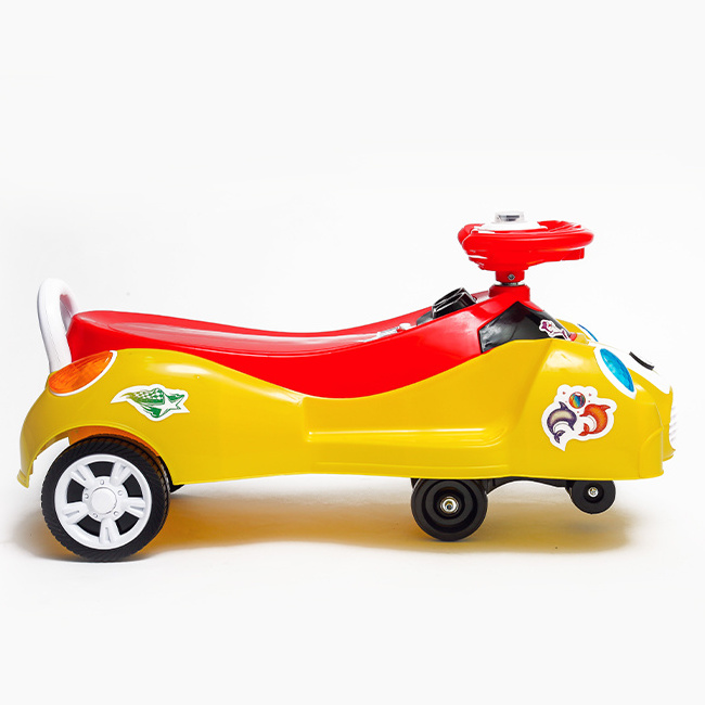 Children ride on car Toys for Kids / Dolphin Children's Music Slide Car, Swing Ride On Swing OEM customization