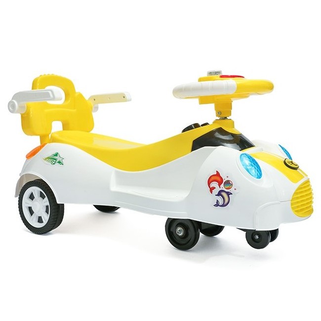 New Model Dolphin  Ride Car For Kids Ride On Toy PP plastic material Dolphin Swing Car With Light Wholesale with customization