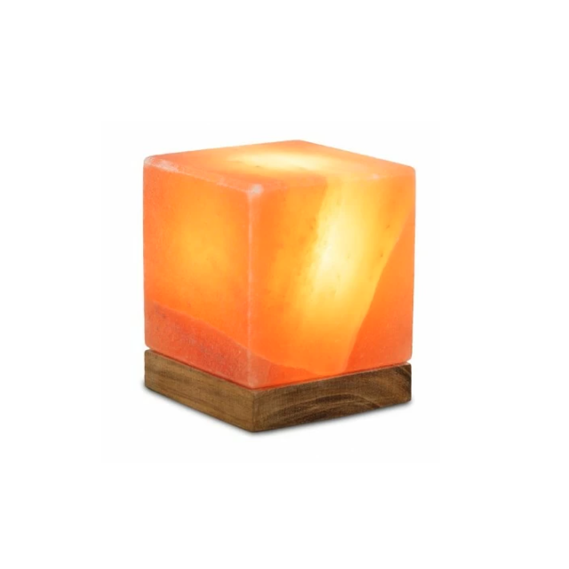 Wholesale Dimmer Switch Bulb Wooden Base Decoration Natural Crystal Rock Stone Pink Himalayan Salt Lamps